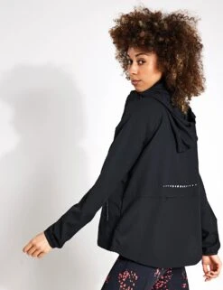 Stormwear Packable Running Jacket - Black -Outlet Elevate Activewear Store Goodmove PACKAWAY RUN JACKET 5776A BLA 0011