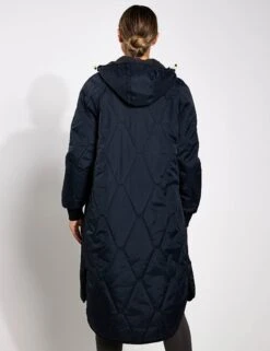 Stormwear Fleece Lined Longline Parka - Black -Outlet Elevate Activewear Store Goodmove Quilted Parka T51 5783 BLACK 0024