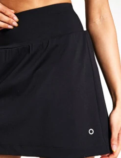 High Waisted Skort - Black -Outlet Elevate Activewear Store Goodmove SKORT 5978 BLA Black 0004