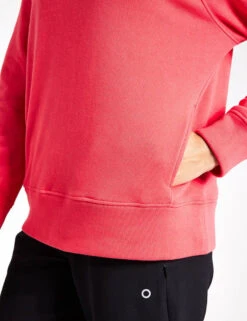 Cotton Rich Crew Neck Sweatshirt - Strawberry 6 Cotton Rich Crew Neck Sweatshirt - Strawberry -Outlet Elevate Activewear Store Goodmove SUPERSOFT POCKETSWEAT 5858 ST STRAWBERRY 0035