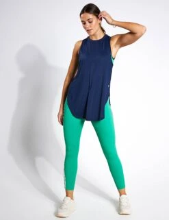Zela Tank Top - Sky Captain -Outlet Elevate Activewear Store LILYBOD Zela Tank LT53 SK Sky Captain 0006