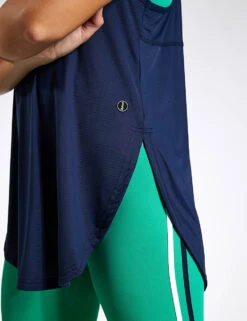 Zela Tank Top - Sky Captain -Outlet Elevate Activewear Store LILYBOD Zela Tank LT53 SK Sky Captain 0008