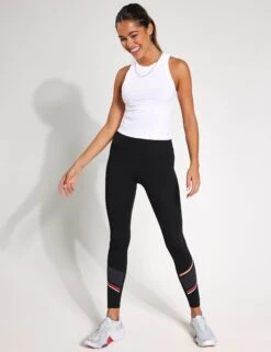 Harmony Tank Top - White Rib 6 Harmony Tank Top - White Rib -Outlet Elevate Activewear Store Lilybod HARMONY TANKLT44 W White Rib 0001