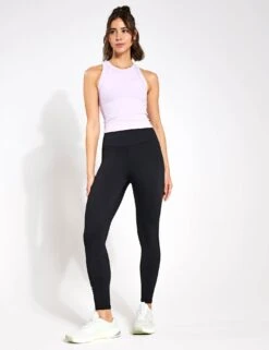 Harmony Ribbed Tank - Lilac -Outlet Elevate Activewear Store Lilybod Harmony Rib tank LT44 LR Lilac 0013