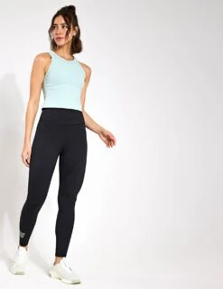 Jodie Full Length Legging - Black/Sage Green -Outlet Elevate Activewear Store Lilybod Jodie Full length leggings LL150 BSG Black Sage Green 0005