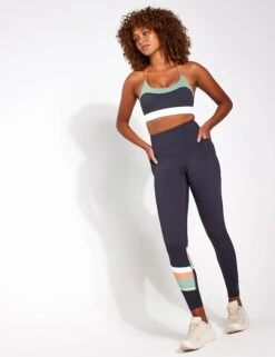 Limitless Sports Bra - Charcoal 7 Limitless Sports Bra - Charcoal -Outlet Elevate Activewear Store Lilybod Limitless Sports Bra LC103 CH Charcoal 0002