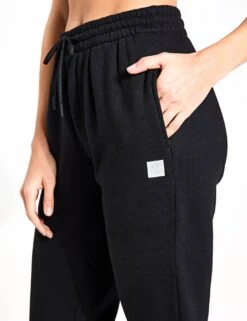 Millie Slim Fleece Track Pant - Black -Outlet Elevate Activewear Store Lilybod MILLIE SLIM FLEECE TRACKPANT LL88 BL Black 0005