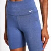 Nike Dri-FIT One 7" Biker Shorts - Diffused Blue/White