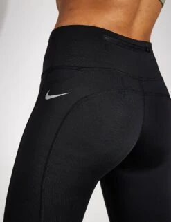 Nike Epic Fast Pocket Running Leggings - Black -Outlet Elevate Activewear Store NIKE W NK DF FAST TGHT CZ9240 010 BLACK REFLECTIVE SILVER 0059