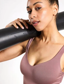 Nike Alate Bra Tank - Smokey Mauve/White -Outlet Elevate Activewear Store NIKE alate bra tank mauve white fn0543 208 FN0543 208 S 0027