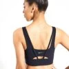 Nike Alate Ellipse Longline Sports Bra - Black/Sail