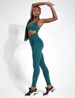 Nike One Leggings - Deep Jungle/White 8 Nike One Leggings - Deep Jungle/White -Outlet Elevate Activewear Store Nike One Leggings dm7278 328 Jungle White 0009