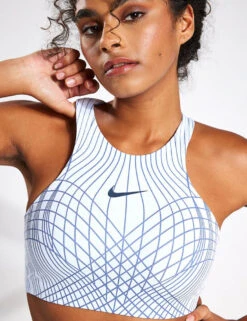 Nike Swoosh Phoenix Sports Bra - Blue Tint/Diffused Blue -Outlet Elevate Activewear Store Nike Swoosh Phoenix Sports Bra dv9994 423 Blue 0044