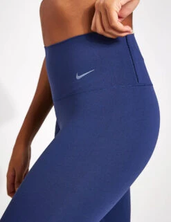 Nike Zenvy High Waisted Leggings - Midnight Navy/Black -Outlet Elevate Activewear Store Nike Zenvy High Waisted Leggings dq6013 410 Navy Black 0024
