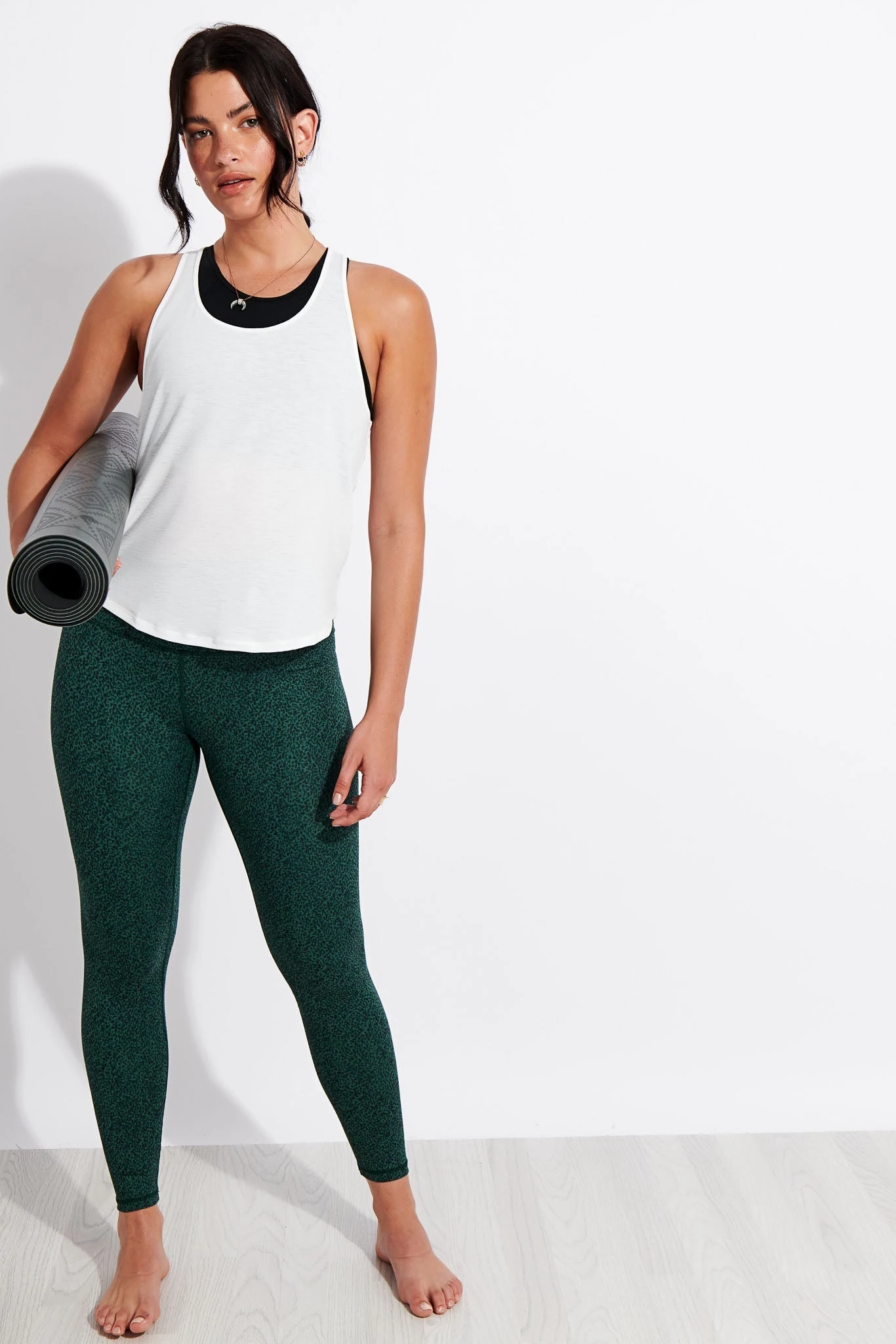 Early Riser Tank - White 2 Early Riser Tank - White - Image 2