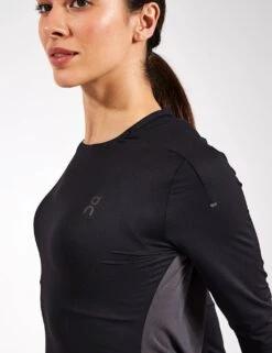 On Running Core Long-T - Black -Outlet Elevate Activewear Store ON Core Long T Black 1WE10920553 0026