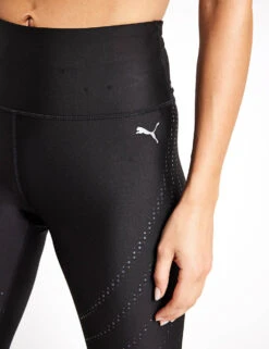 Puma Run Ultraform Running Tights - Black -Outlet Elevate Activewear Store PUMA RUN ULTRAFORM AOP TIGHT 52497001 Puma Black 0004