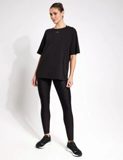 Puma Fit Oversized Tee - Black -Outlet Elevate Activewear Store PUMA WOMENS GRAPHIC OVERSIZED PUMA FIT TEE 52511501 Puma Black 0037