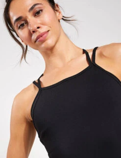 Reebok Active Collective Chill+ Dreamblend Tank Top - Black -Outlet Elevate Activewear Store Reebok Active Collective Chill Dreamblend Tank Top 100075378BLACK Black 0025