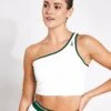 Reebok Classics Retro Court Light Workout Bra - Chalk