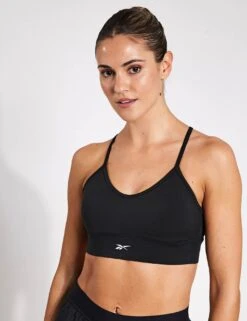 Reebok Workout Ready Sports Bra - Night Black