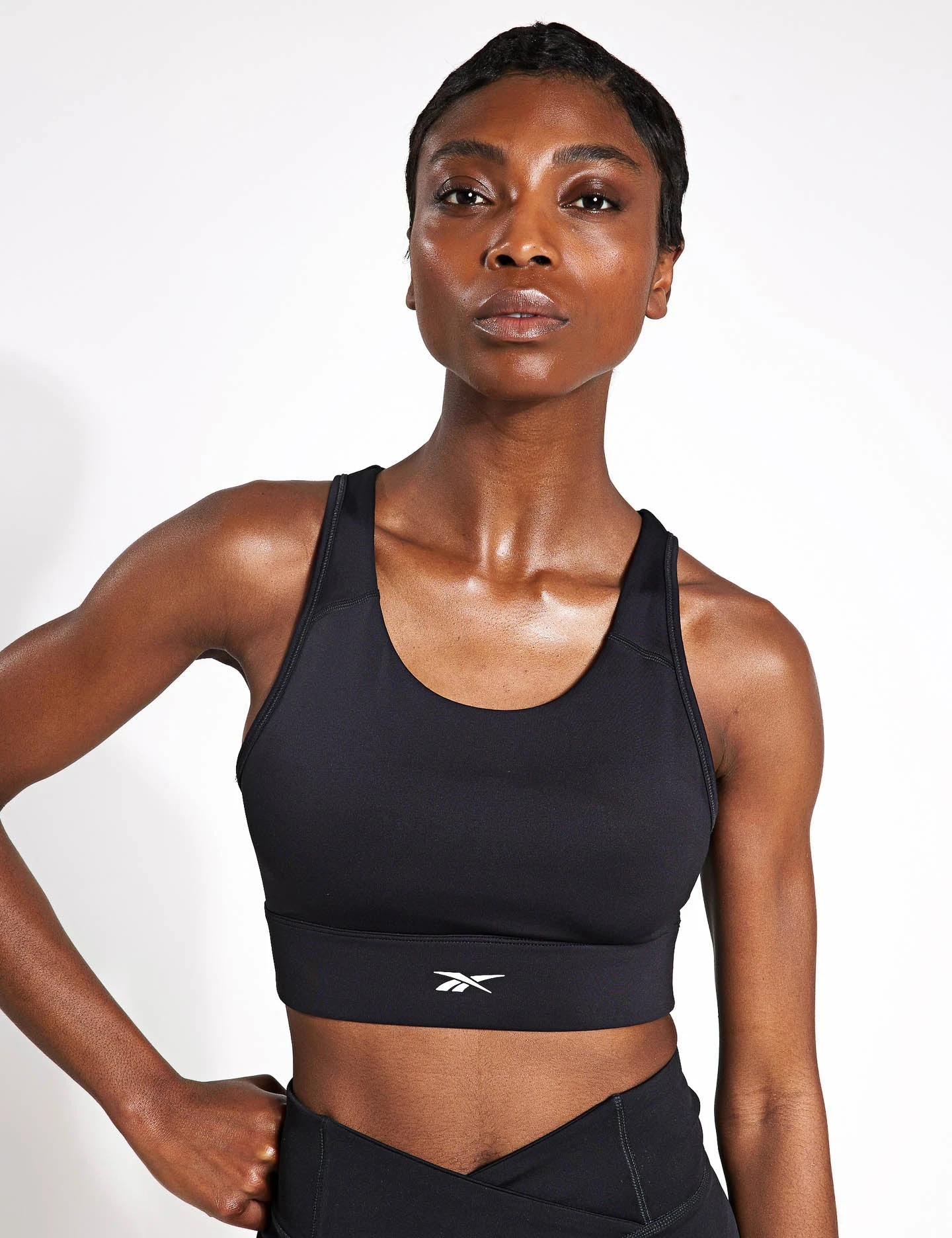 Reebok ID Train High-Support Bra - Night Black 1 Reebok ID Train High-Support Bra - Night Black