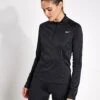 Reebok Running 1/4 Zip - Night Black