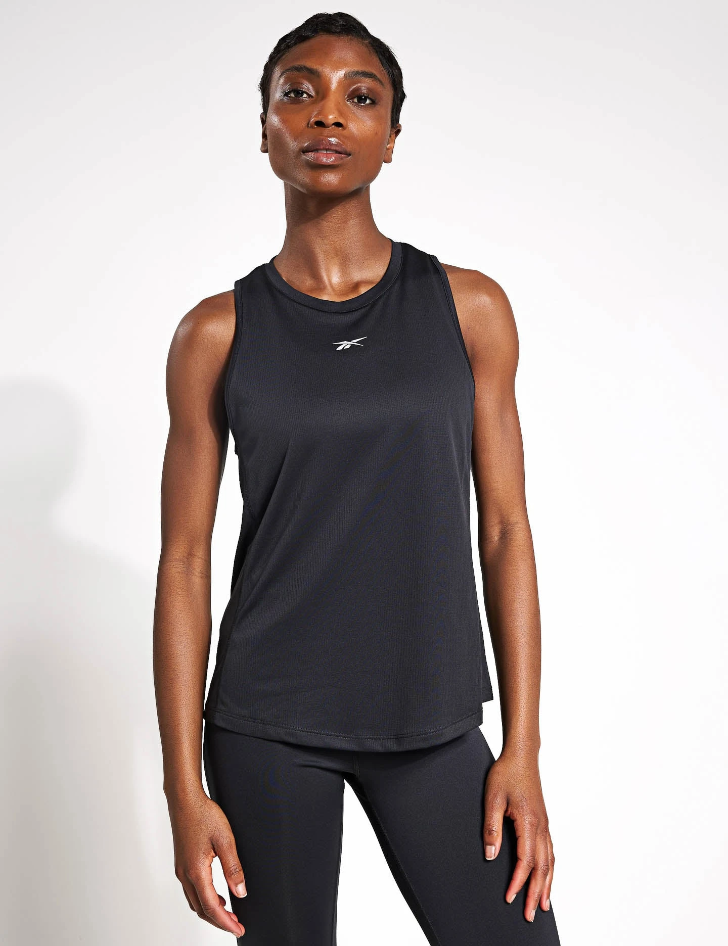Reebok Running Speedwick Tank Top - Night Black 1 Reebok Running Speedwick Tank Top - Night Black