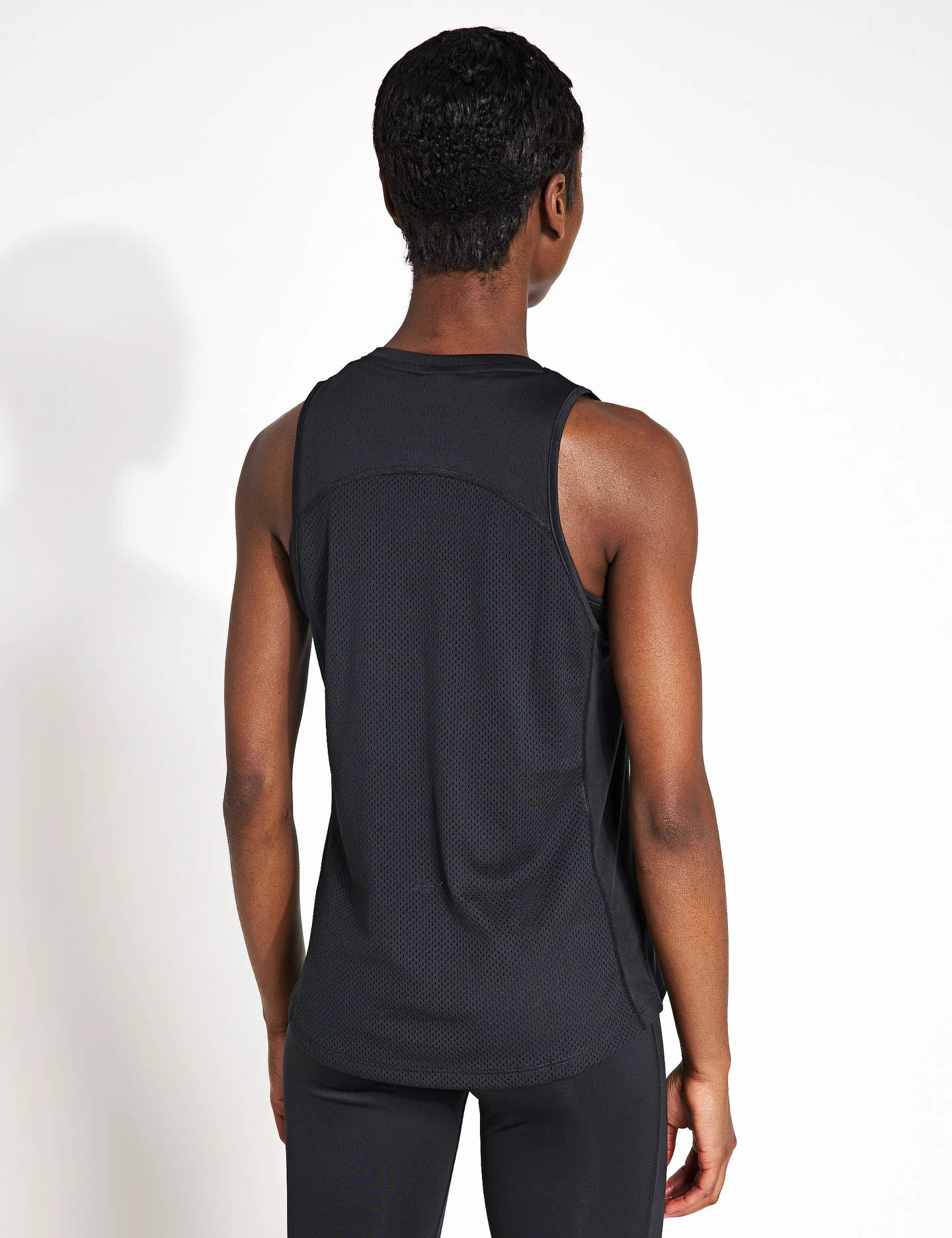 Reebok Running Speedwick Tank Top - Night Black 2 Reebok Running Speedwick Tank Top - Night Black - Image 2