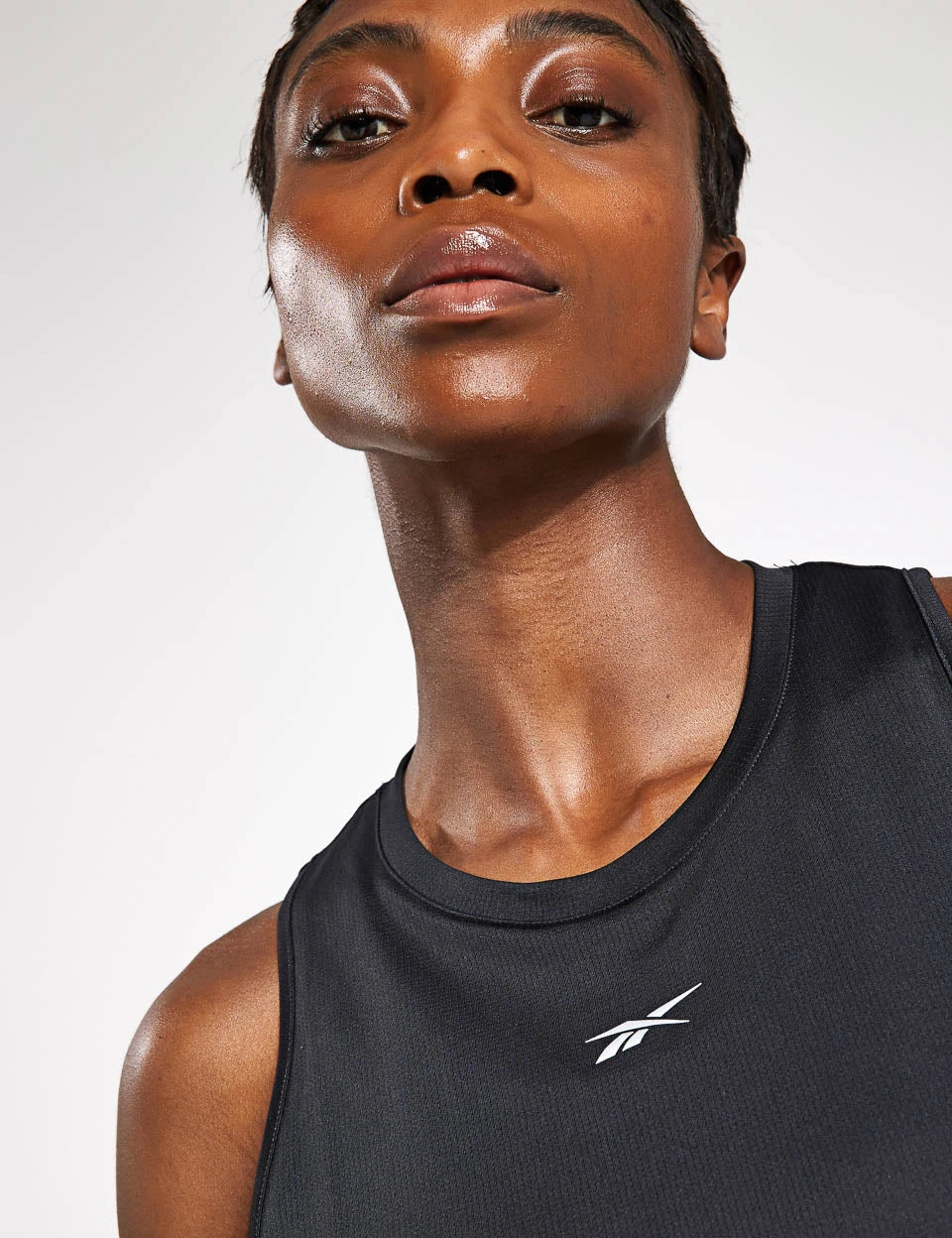 Reebok Running Speedwick Tank Top - Night Black 3 Reebok Running Speedwick Tank Top - Night Black - Image 3