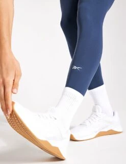 Reebok Active Collective Dreamblend 7/8 Leggings - East Coast Blue -Outlet Elevate Activewear Store Reebok Running Speedwick Tank Top 100076064EACOBL East Coast Blue 0005