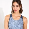 Reebok Running Sports Bra - East Coast Blue