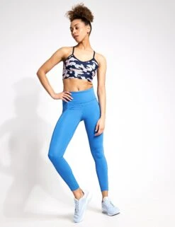 Reebok ID Train Camo Bra - Vector Navy -Outlet Elevate Activewear Store Reebok id train camo bra vector navy 100076282VECNAVS 0011