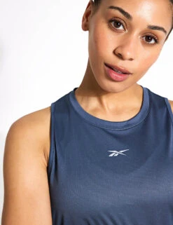 Reebok Running Speedwick Tank Top - East Coast Blue -Outlet Elevate Activewear Store Reebok running speedwick tank top east coast blue 100076064EACOBLS 0026