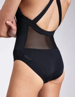 Speedo Eco Endurance+ Power Crossback Swimsuit - Black 9 Speedo Eco Endurance+ Power Crossback Swimsuit - Black -Outlet Elevate Activewear Store Speedo Womens ECO Endurance Power 1 Piece 8 134720001 Black 0015