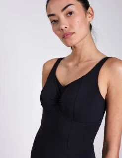 Speedo Shaping AquaNite Swimsuit - Black -Outlet Elevate Activewear Store Speedo Womens Shaping AquaNite 1 Piece 8 0030700001 Black 0018