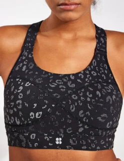 Sweaty Betty Power Medium Support Sports Bra - Black Reflective Leopard Print 10 Sweaty Betty Power Medium Support Sports Bra - Black Reflective Leopard Print -Outlet Elevate Activewear Store Sweaty Betty Power Gym Leggings SB5400RS Reflective Leopard 0036