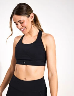 Sweaty Betty Power Medium Support Sports Bra - Black 10 Sweaty Betty Power Medium Support Sports Bra - Black -Outlet Elevate Activewear Store Sweaty Betty Power Medium Support Sports Bra Black SB8993 BLA S 0059