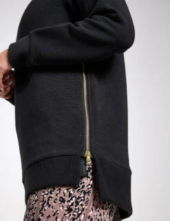 Varley Manning Sweat - Black -Outlet Elevate Activewear Store VARLEY manning sweat black 0024