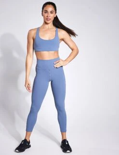 Vuori Daily Bra - Light Azure -Outlet Elevate Activewear Store VUORI DAILY BRA VW158 LAZ LIGHT AZURE 0002