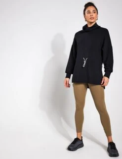 Varley Freya Sweat - Black -Outlet Elevate Activewear Store Varley FREYA SWEAT VAR01168 black 0009