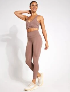 Varley Let's Move Kellam Bra - Deep Taupe -Outlet Elevate Activewear Store Varley Let s Move Kellam Bra VAR00822 Deep Taupe 0010
