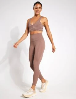 Varley Let's Move Super High Waisted Legging 25" - Deep Taupe -Outlet Elevate Activewear Store Varley Let s Move Super High Legging 25 VAR00828 Deep Taupe 0002