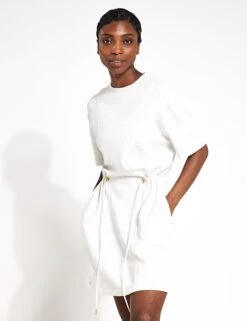 Varley Maple Dress - Ivory Marl