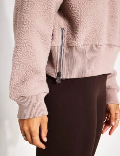 Varley Roselle Half-Zip Fleece - Sphinx -Outlet Elevate Activewear Store Varley Roselle Half Zip Fleece VAR01167 Sphinx 0028