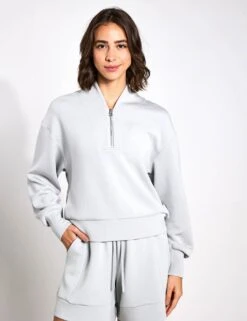 Varley Davidson Sweat - Mirage Grey