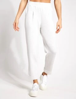 Varley The Rolled Cuff Pant 25" - Ivory Marl
