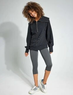 Varley Vine Pullover - Black -Outlet Elevate Activewear Store Varley Varley Vine Pullover YOS773 Black 0008