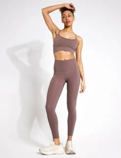 Varley Always Irena Bra - Cocoa Berry -Outlet Elevate Activewear Store Varley always irena bra VAR00858 BER cocoa berry 0020