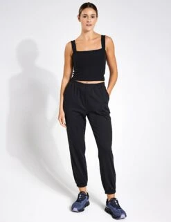Vuori Boyfriend Jogger - Black Heather 6 Vuori Boyfriend Jogger - Black Heather -Outlet Elevate Activewear Store Vuori Boyfriend Jogger VW457 HBK Black Heather 0001